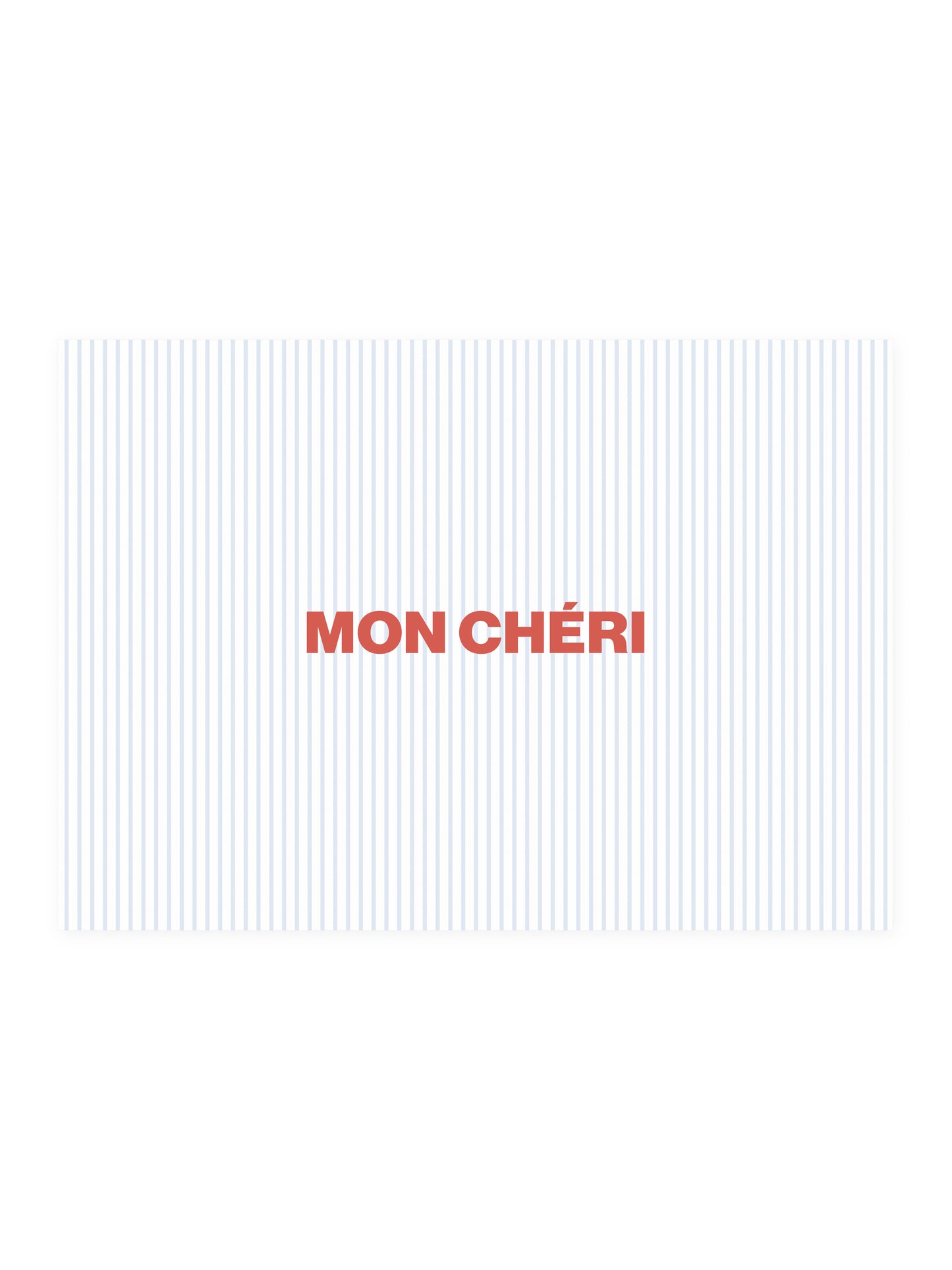 Postcard 'Mon Chéri'