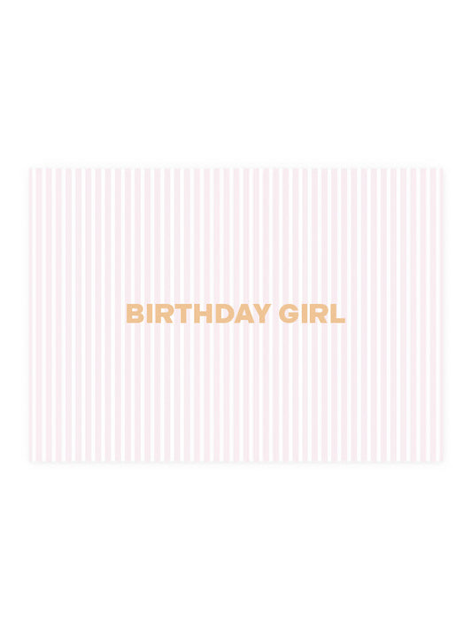 Postcard 'Birthday Girl'