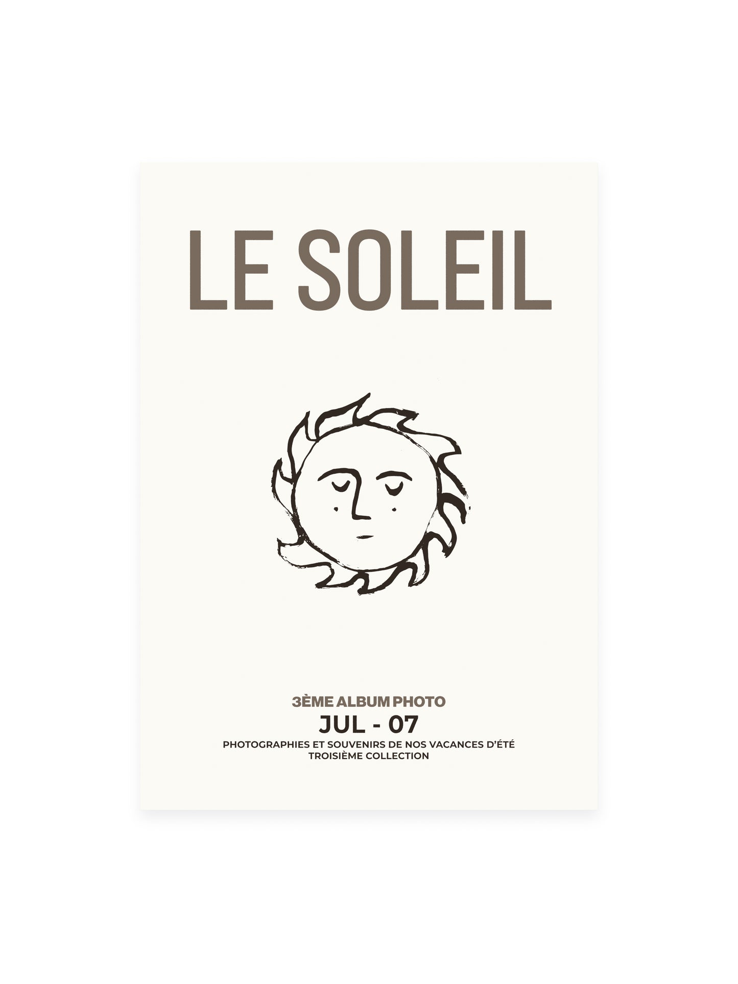 Postcard 'Le Soleil'